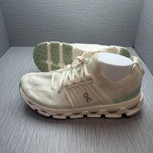 On Running Cloudswift Womens 8.5 White Mint Running Shoes Athletic Sneakers